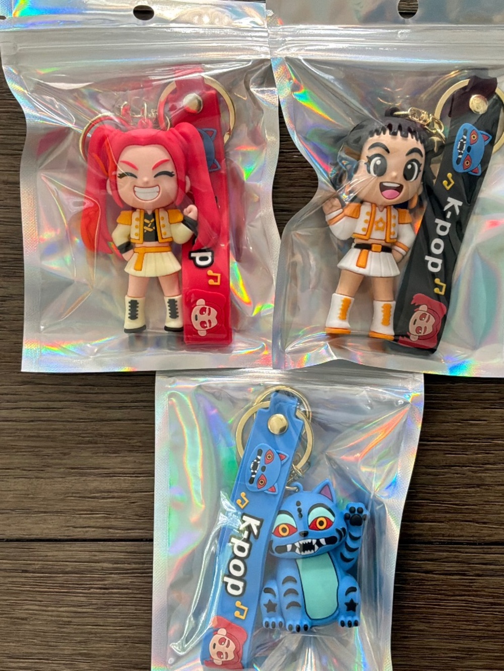3 K Pop Keychains